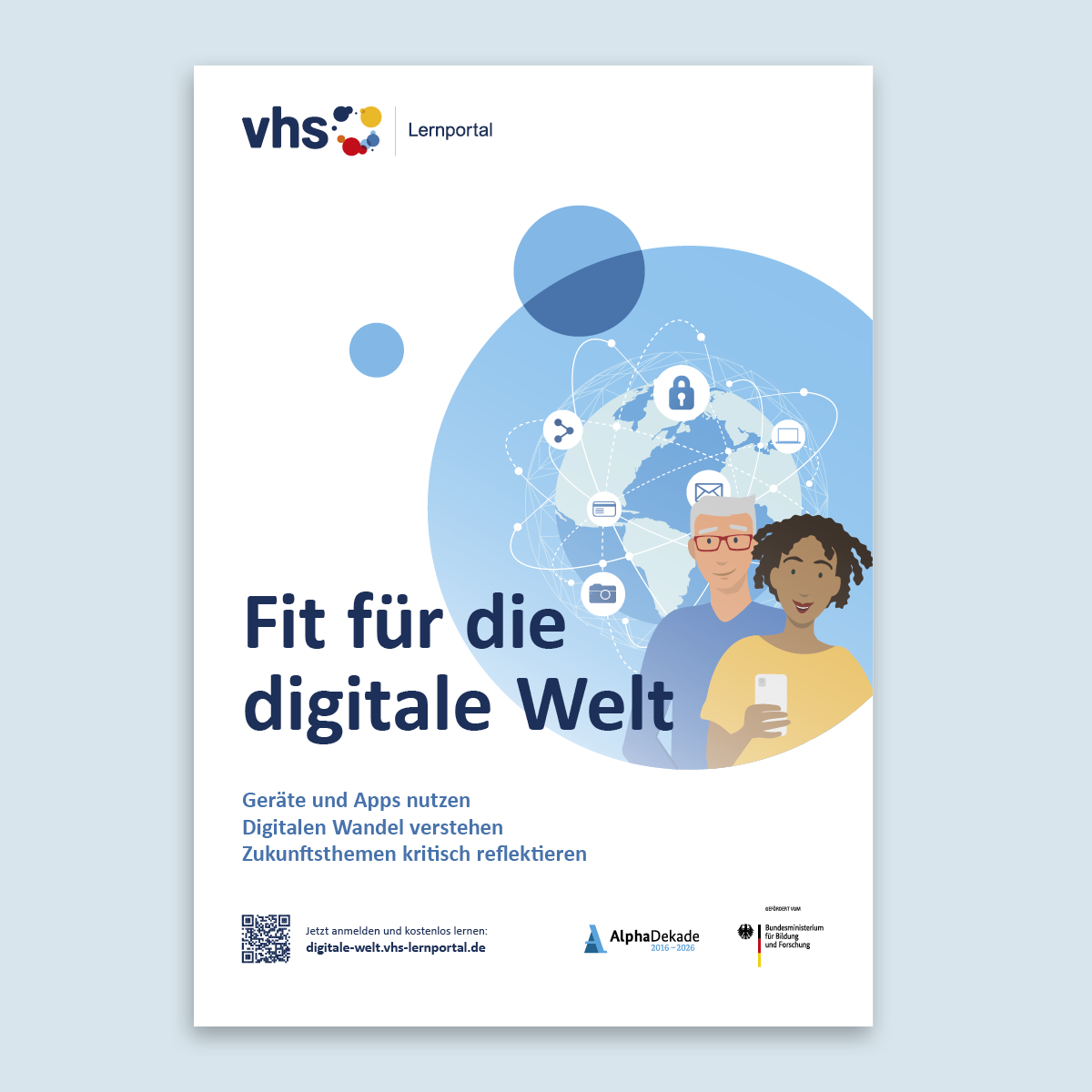Poster "Digitale Welt"